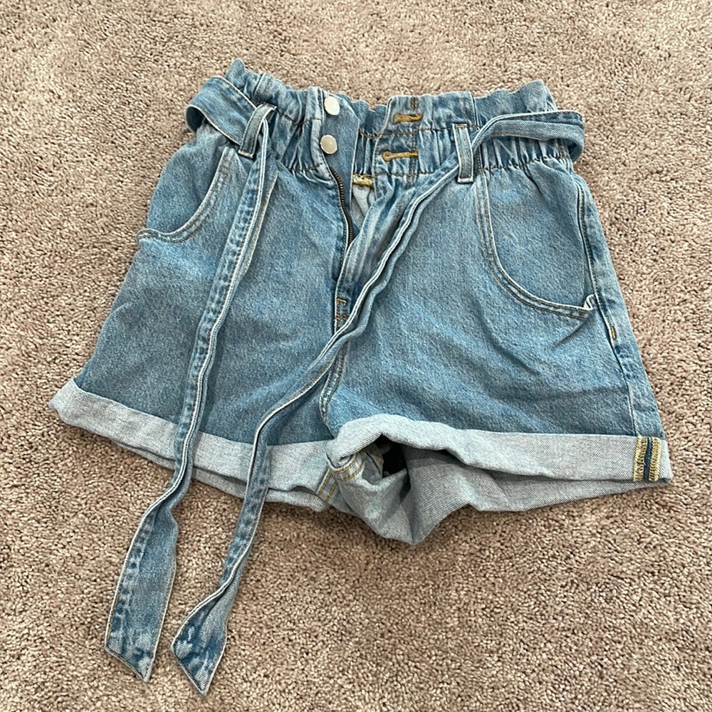 Fashion Nova High Waisted Jean Shorts